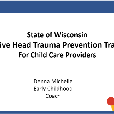 Abusive Head Trauma Prevention Training for Child Care Providers